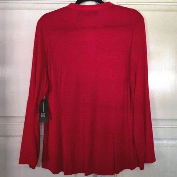 Spanx Faux Leather Leggings, Animal Print, White, Red Tops, 4 Piece, Sz Large - Picture 16 of 16